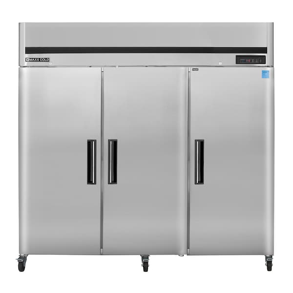 Reach-In Freezer, Triple Door, Top Mount